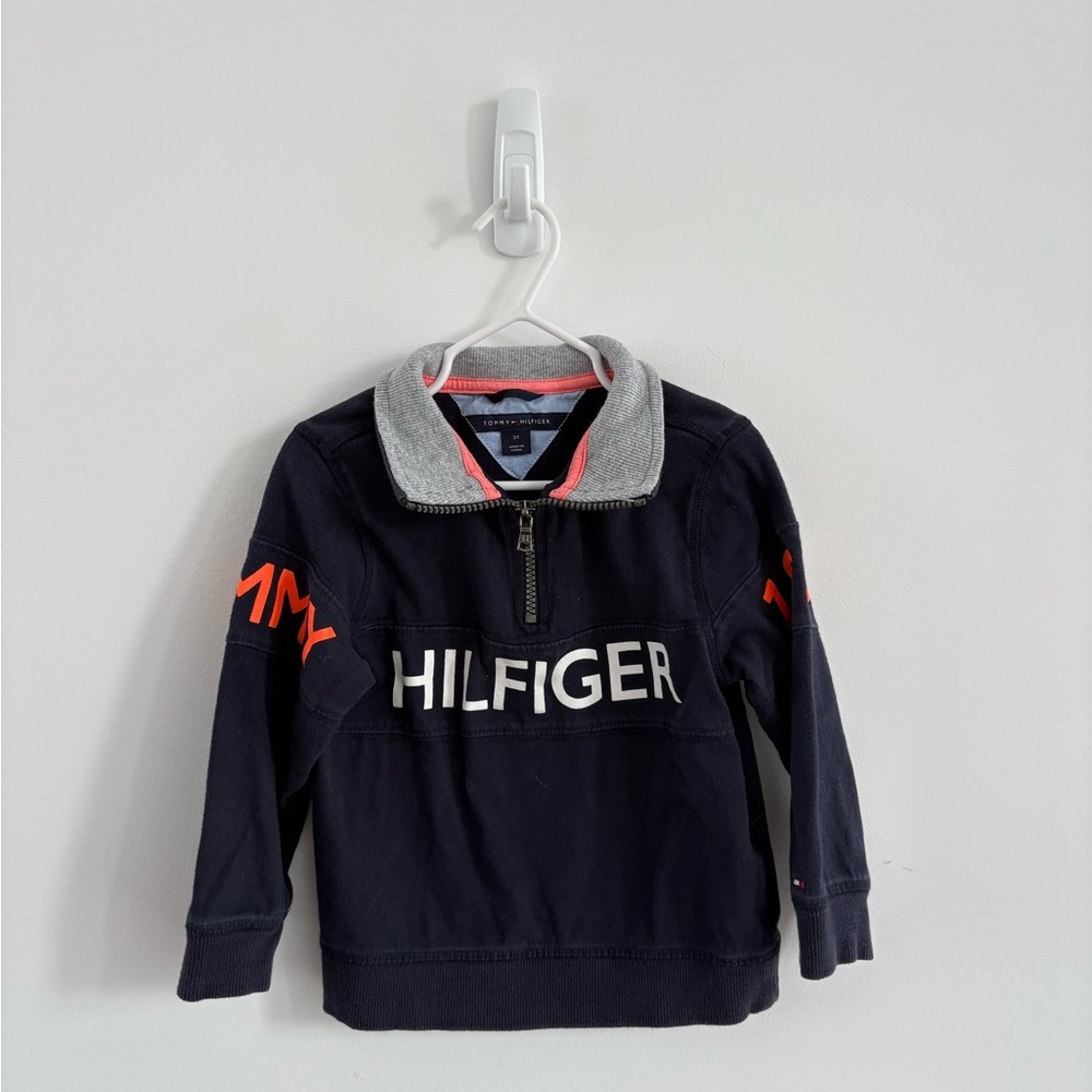 Tommy Hilfiger Kids Navy Pullover